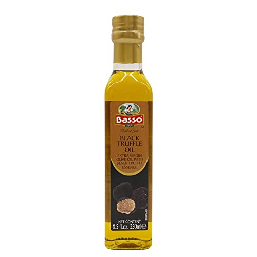 Black Truffle Oil | LARGE SIZE 8.5oz (250 ml) | High Concentrate | Great for Pasta, Pizza, Risotto, or any of your favorite recipes