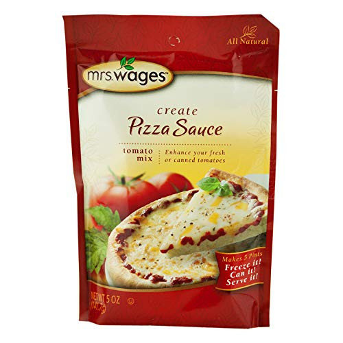 Mrs. Wages Create Your Own Pizza Sauce Mix in 5 oz. Packets (2 Packets)