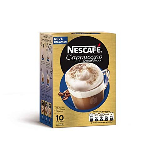 Nescafe Cappuccino Decaf - 10 Sachets