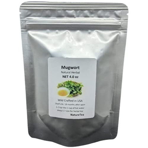 Organic 머그잔wort - Artemisia vulgaris Loose Leaf Nature Tea 4 oz