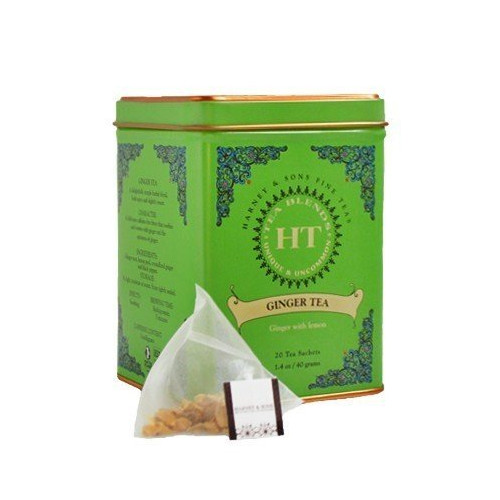 Harney & Sons, Ginger Tea, 20 Tea Sachets, 1.4 oz (40 g) Harney & Sons, Ginger Tea, 20 Tea Sachets, 1.4 oz (40 g)