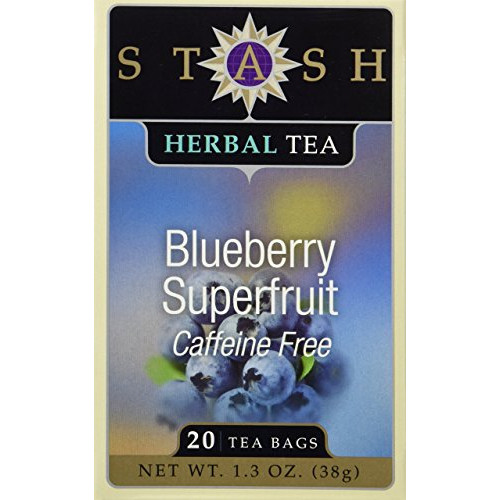 Blueberry Superfruit Herbal Tea Stash 20 Bag