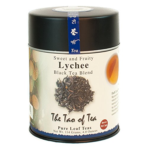 The Tao Tea Lychee 매트 Loose Leaf 4.0oz Tins