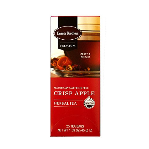 Farmer Brothers u2013 Crisp Apple Herbal Tea u2013 25 Bags