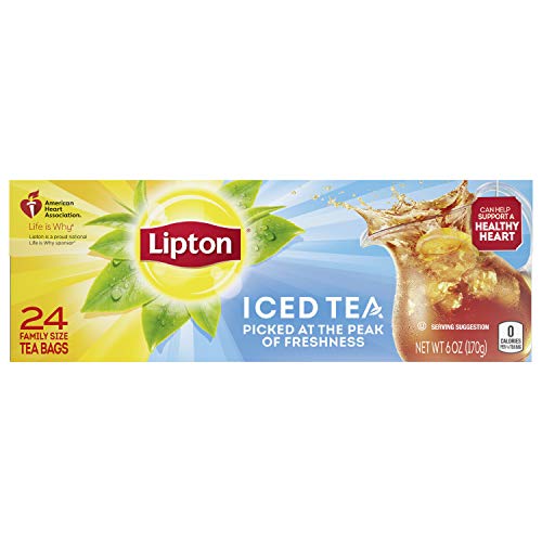 Lipton Family Size 매트 Tea Bags 24 Count