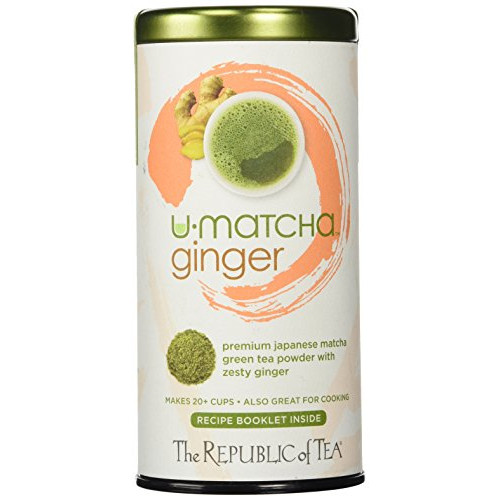 The Republic of Tea U-Matcha Natural Tea, 1.5 Ounces / 20+ Cups, Matcha Tea Powder