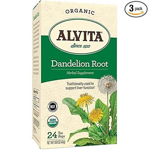 Alvita Dandelion Root Tea 가방 Organic 24
