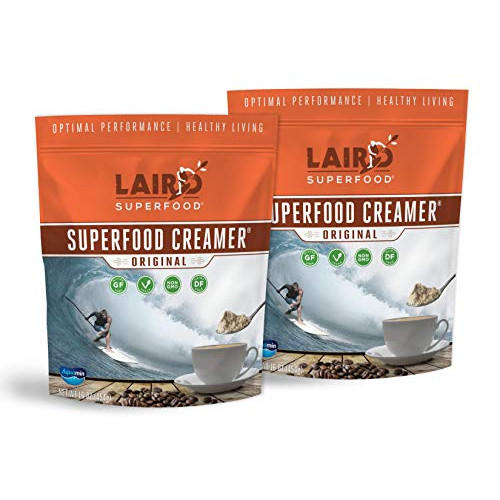 Laird Superfood Coffee Creamer Vegan Original 16 oz x 2 Pack