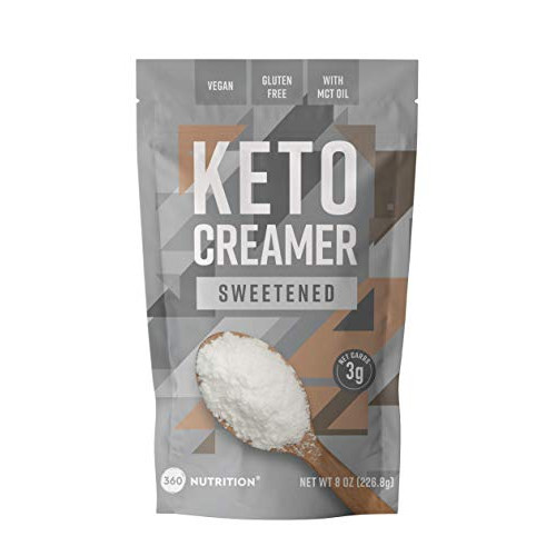360 Nutrition Keto Creamer with MCT Oil (Sweetened Stevia Leaf)