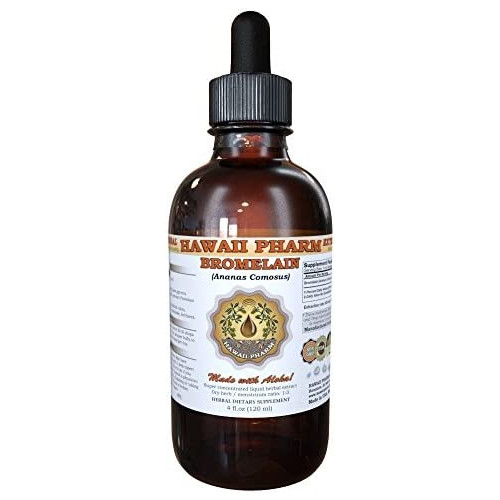 Bromelain Liquid Extract, Bromelain (Ananas Comosus) Powder Tincture Supplement 2 oz