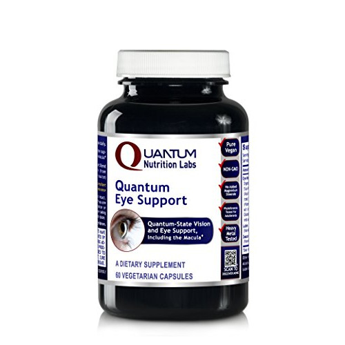 Quantum Eye Support - Lutein & Zeaxanthin to Support Eye Health* - Supports Macular Pigment, Retinal Health, and Overall Optimal Eye Care* - 60 Plant-Based Capsules