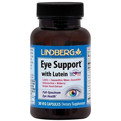Lindberg Eye Support* with Lutein (30 Capsules)