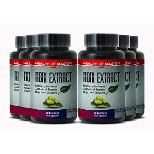 Noni Berry Powder - NONI 8:1 Concentrate 500MG - Support Energy Levels (6 Bottles)