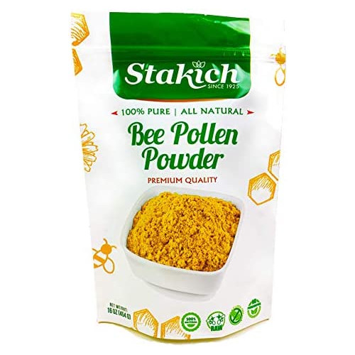 Stakich Bee Pollen Powder (1 Pound)
