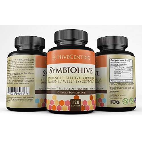Symbiohive with Royal Jelly, Bee Pollen, Propolis and Honey
