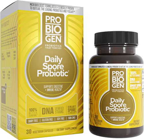 Probiogen Daily Digestive Balance Probiotic, Digestive Supplement, 30 Count Capsules (681816)