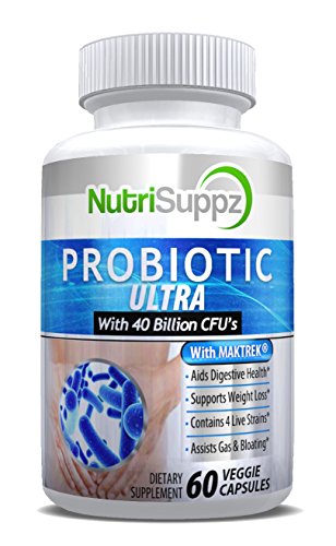 Probiotics 40 Billion CFU - Approved Probiotics for Women, Probiotics for Men and Adults, Natural, Shelf Stable Probiotic Supplement For Digestive Health, Highest Rated Acidophilus Probiotic