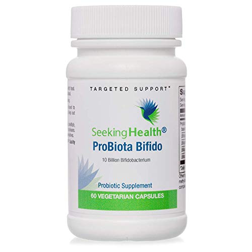 Seeking Health ProBiota Bifido, 60 Capsules, Probiotic Supplement for Digestive Health, Bifido Only, Vegan- and Vegetarian-Friendly, Supports Colon Health and Immune System*