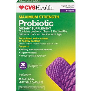 Cvs Health Maximum Strength Probiotic Dietary Supplement