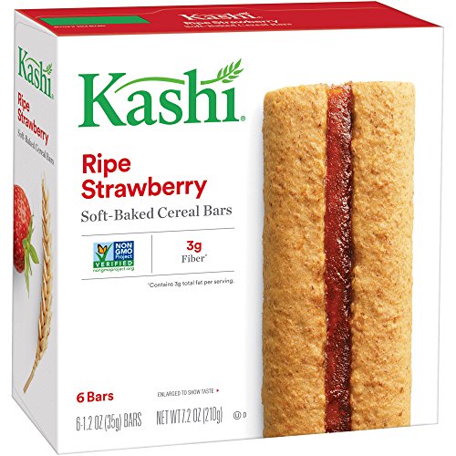 Kashi Ripe Strawberry Cereal Bars, 7.2 oz (Pack of 3)