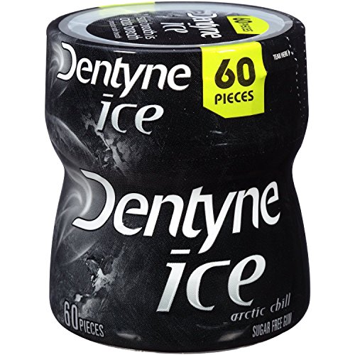 Dentyne Ice Sugarless Gum, Arctic Chill - 60 Pieces / Bottle, 4 Bottles