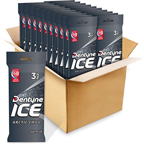 Dentyne Ice Gum, Arctic Chill, 3 Count (Pack of 20)