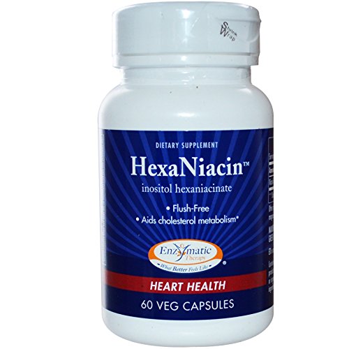 HexaNiacin Flush Free 60 Capsules (Pack of 2)