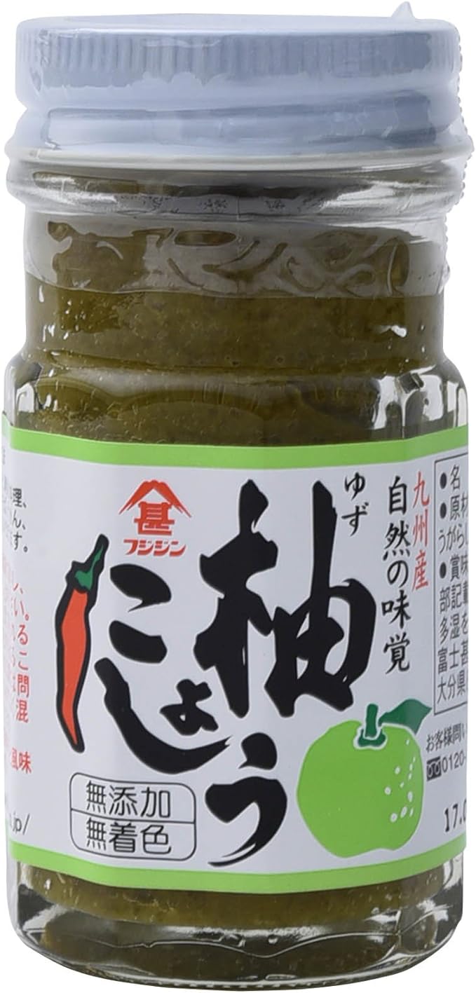 후지진 큐슈산 유즈코쇼(유자후추) 무첨가·무착색 조미료 60g